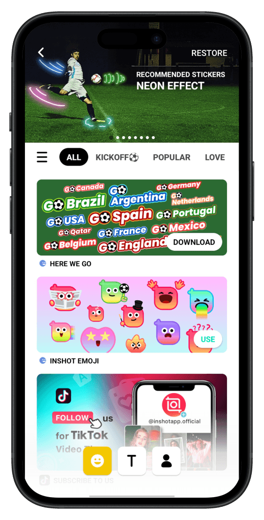 inshot MOD APK screenshot for iPhone 7